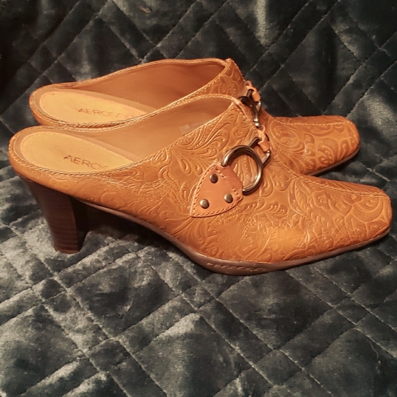 Like New Aerosoles High-Heel Mules - Picture 2 of 7